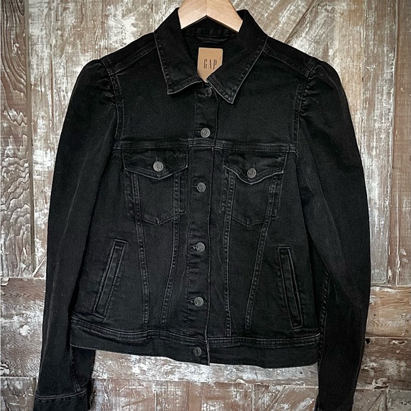 GAP Jackets & Blazers - Women’s Gap black denim jacket